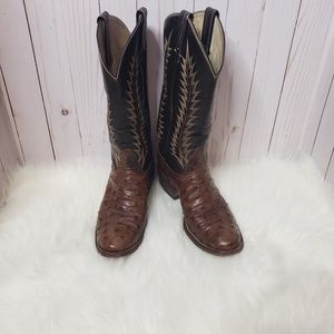 tony lama san saba ostrich boots